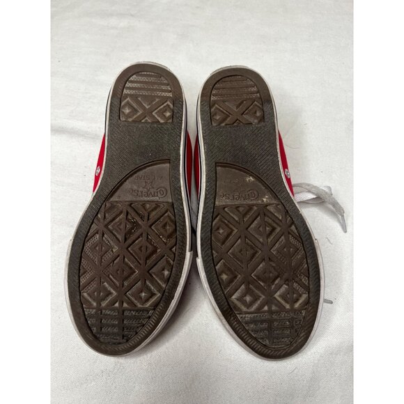 Converse CTAS Street Slip-On Youth Size 2 A01700F Red  Casual Shoes School - Picture 7 of 13